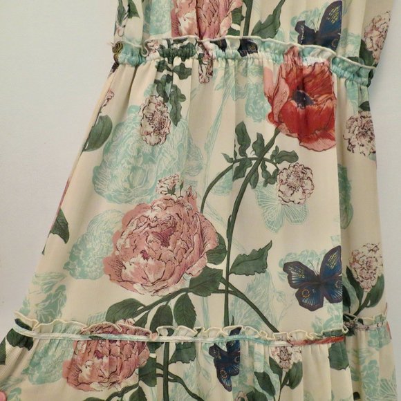 MAEVE sleeveless maxi floral dress XS/S 2 - Picture 3 of 5